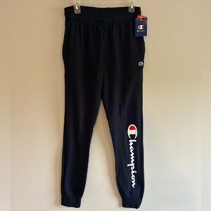 Men's Champion Navy Sweatpants